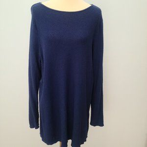 J. Jill Waffle Knit Sweater Tunic